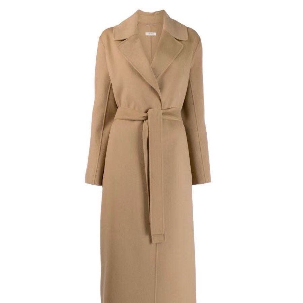NEW S’ MaxMara Tan Trench Coat Classic Tailoring